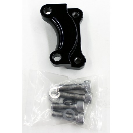 Brake Caliper Mount for 13" Rotor RIGHT SIDE 2000-Up HD Black